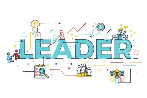 LeaderWord Stock Illustration