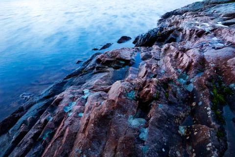 Leading cliff Stock Photos