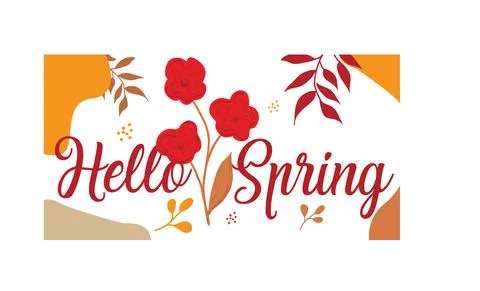 Leaf and flower pattern design Vector illustration modern design. Stock Illustration