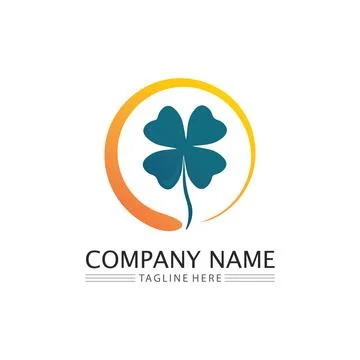 LEAF AND NATURE TREE LOGO FOR BUSINESS VECTOR GREEN PLANT ECOLOGY DESIGN Stock Illustration