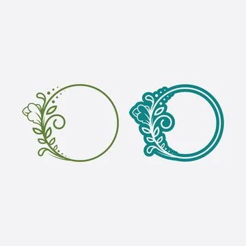 LEAF AND NATURE TREE LOGO FOR BUSINESS VECTOR GREEN PLANT ECOLOGY DESIGN Illustrazione stock