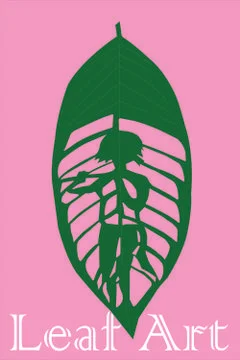 Leaf art Stock Illustration
