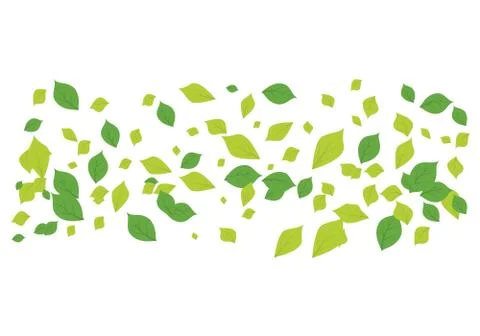 Leaf background icon illustration Stock Illustration