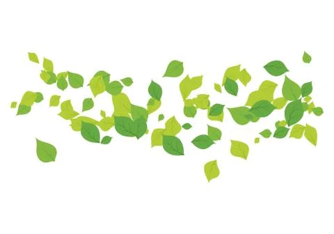 Leaf background icon illustration Stock Illustration