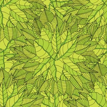 Leaf background Stock Illustration