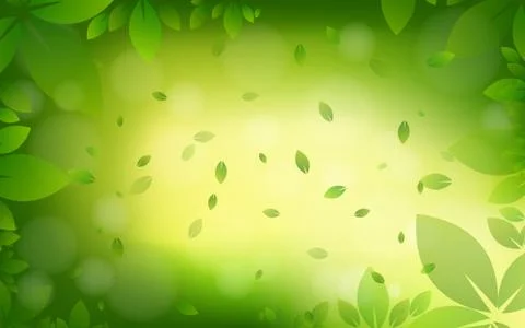 Leaf Background Stock Illustration
