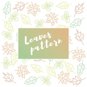 Leaf background. leaf background concept. autumn leaves pattern 스톡 일러스트
