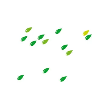 Leaf background logo Stock Illustration