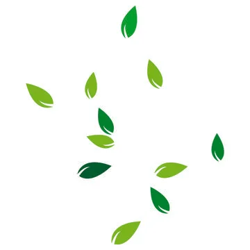 Leaf background logo Stock Illustration