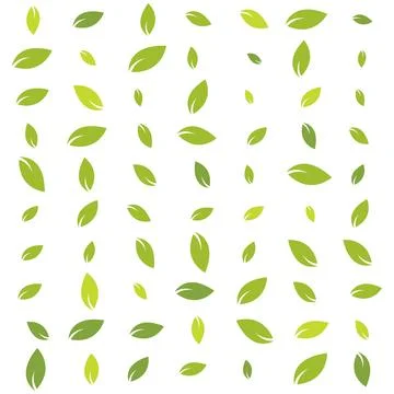 Leaf background pattern 스톡 일러스트