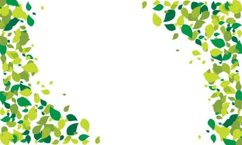 Leaf Background Vector design 스톡 일러스트