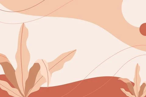 Leaf Background Vector Stock Illustration