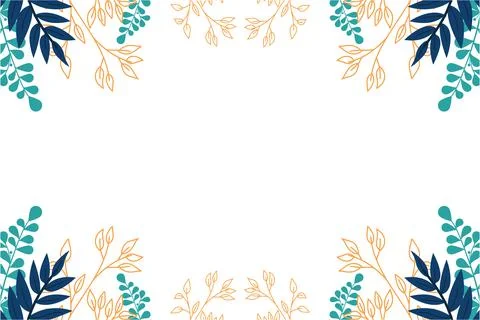 Leaf Background Vector Stock Illustration