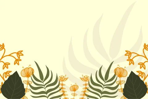 Leaf Background Vector Stock Illustration