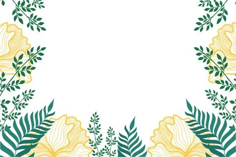 Leaf Background Vector Stock Illustration