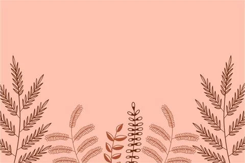 Leaf Background Vector Stock Illustration