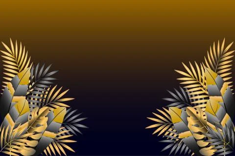 Leaf black Stock Illustration