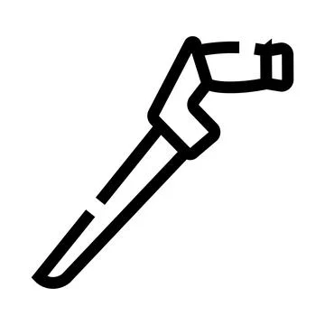 Leaf blower garden tool for yard cleaning Stock Illustration