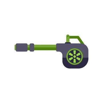 Leaf blower garden tool for yard maintenance cleaning Ilustração Stock