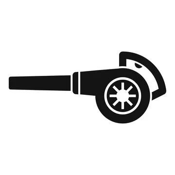 Leaf blower representing yard work and garden equipment Stock Illustration