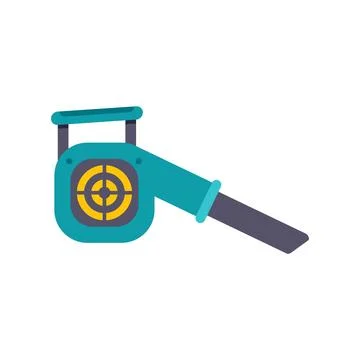Leaf blower tool for garden cleaning and maintenance Stock Illustration
