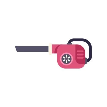 Leaf blower tool for garden cleaning and maintenance Stock Illustration