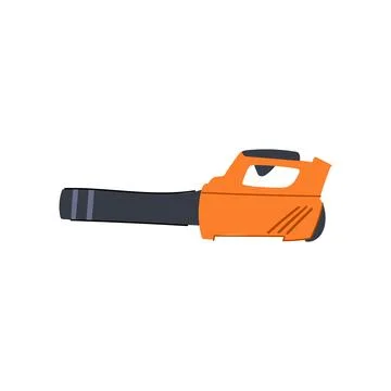 Leaf blower tool for garden maintenance cleaning Stock Illustration