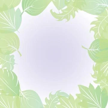Leaf border Abstract leaf border, vector illustration Copyright: xZoonar.c... 写真素材
