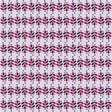 Leaf Branch Floral Pattern For Creative Nature Branding Ilustración de archivo