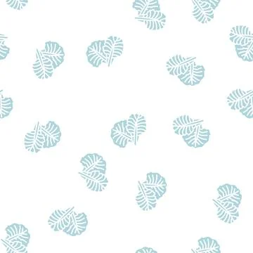 Leaf cabbage glyph seamless pattern Stockillustratie