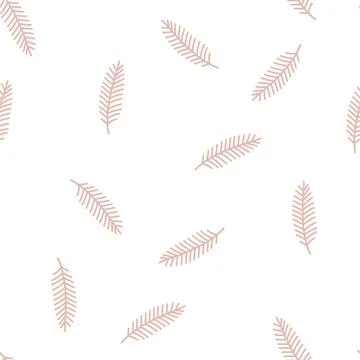 Leaf coconut coco glyph seamless pattern Illustrazione stock