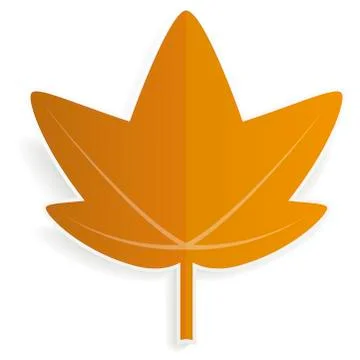 Leaf, color Stock Illustration