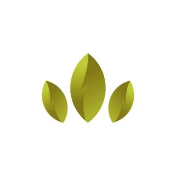 Leaf colorful vector design template illustration 스톡 일러스트