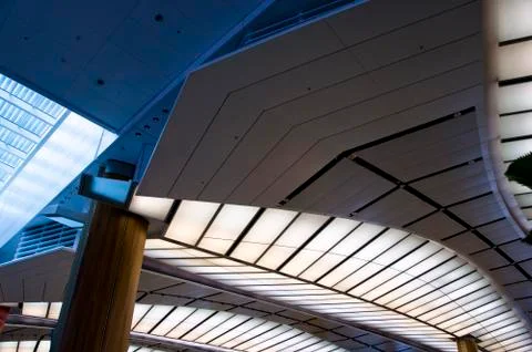 Leaf design lighting Stock Photos