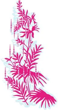 Leaf design nature vector flower Stock Illustration