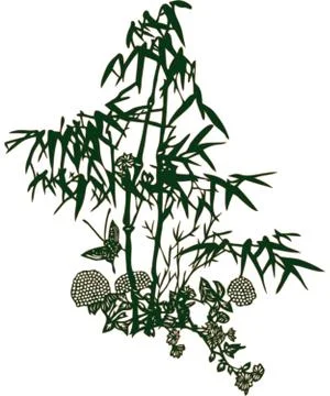 Leaf design nature vector flower Illustrazione stock