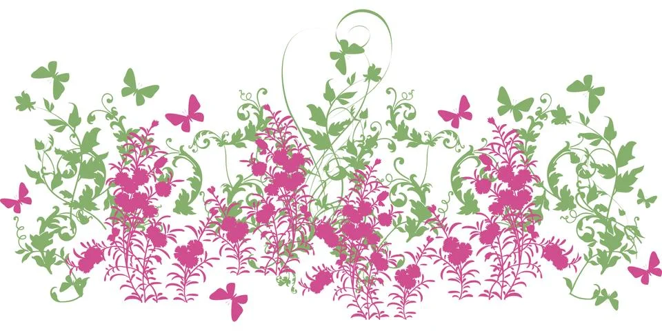 Leaf design nature vector flower Stock Illustration