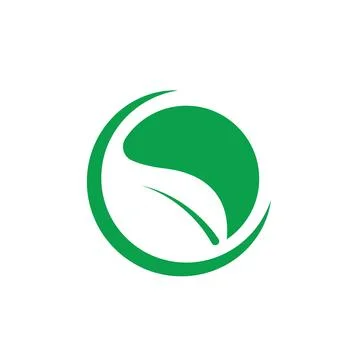 Leaf eco friendly logo  icon vector concept design イラスト素材