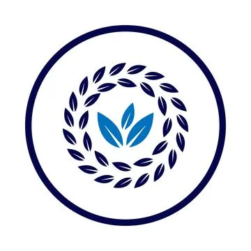 Leaf, ecology, ecology green leaf icon Stock Illustration