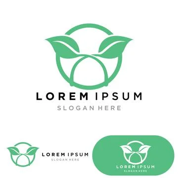 Leaf ecology nature element vector icons Stock Illustration