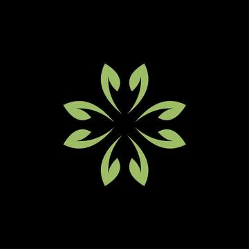 Leaf ecology nature Logo Template vector Stock Illustration