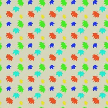 Leaf fall Illustrazione stock