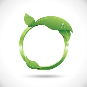 Leaf Frame Stock Illustration