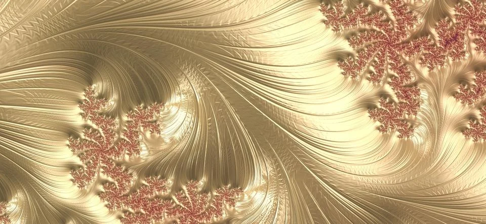 Leaf of Gold Stock Photos