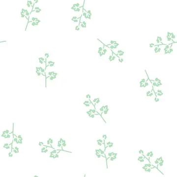 Leaf grape glyph seamless pattern Illustrazione stock