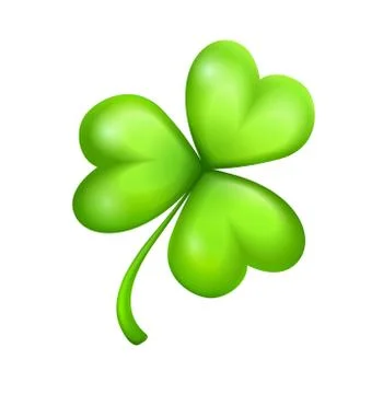 Leaf of green clover 스톡 일러스트