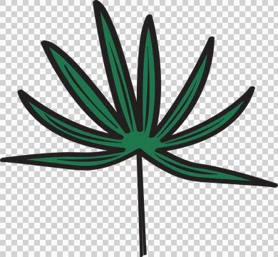 Leaf, hand drawn Stock Photos