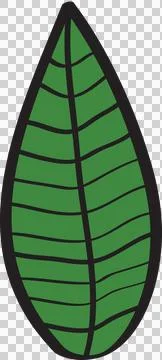 Leaf, hand drawn Stock Photos