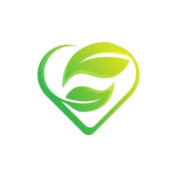 Leaf icon design vector illustration. Abstract Leaf icon vector concept for n Stock Illustration