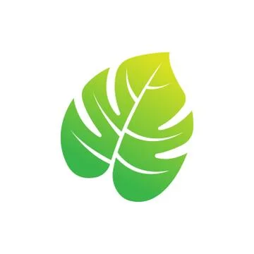 Leaf icon design vector illustration. Abstract Leaf icon vector concept for n Stock Illustration
